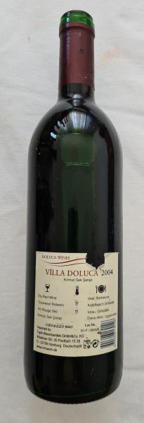 Villa Doluca Rot -Türkische Rot Wein
